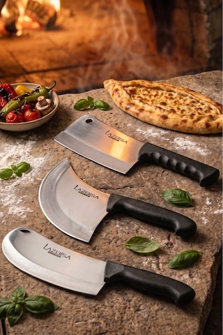 İncisive Serisi Mutfak Bıçak Seti Pizza Börek Kıyma Bıçağı Mft857