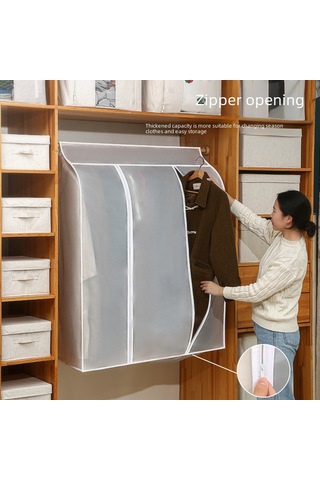 50 80 120 Yüksek Askılı Cep, Şeffaf Ve Yıkanabilir ŞEFFAF