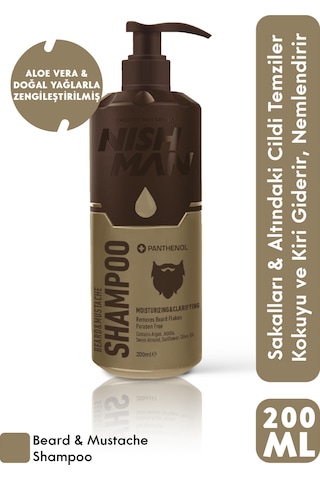 Sakal Şampuanı Kepeklenme Ve Kabuklanmalara Yönelik 200 Ml