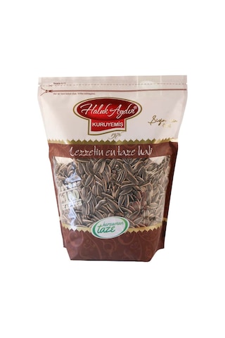 Haluk Aydın Kuruyemiş Kavrulmuş Yerli Tuzsuz Siyah Ay Çekirdeği 1 KG