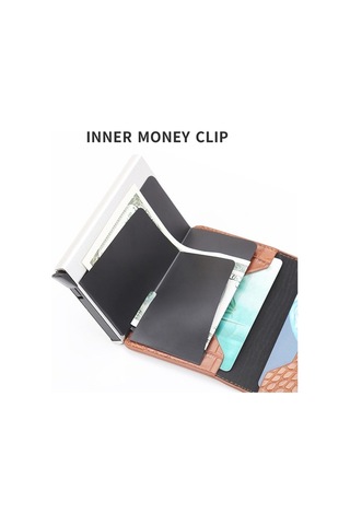 Dancemonkey Rfıd Korumalı Pu Kart Cüzdanı - Kadın Erkek İçin Güvenli Kart Taşıyıcı Diğer