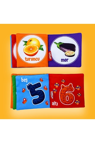 Bez Kitap Seti Bebeğimin İlk Kitapçık Seti Hışırtılı Kitap Seti