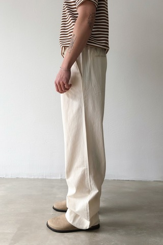 Flaw Basic Baggy Pantolon-29269 Bej
