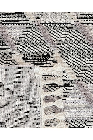 Madame Coco Coleus Halı - Gri - 80x150 Cm 8684427022474 Gri