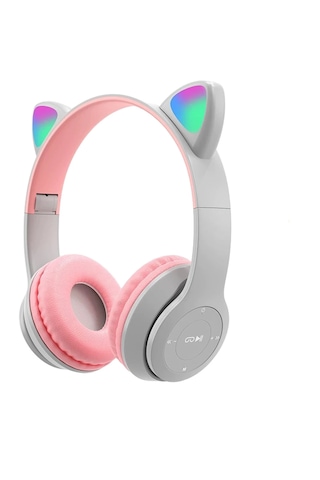 Exenar SW88 Bluetooh 5.0 Kablosuz Kedi Kulak Üstü Kulaklık