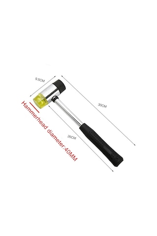 40mm Mini Çelik Saplı Yuvarlak Kafa Çekiç