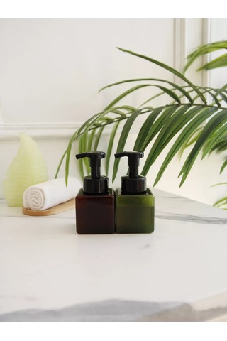 Aromaflow Banyo Ve Mutfak İçin Sıvı Sabun Köpük Dağıtıcı, 2'li Set 132422583 Yeşil