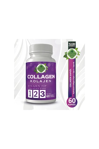 Gökçek Şifa Collagen Tip 1-2-3 60 Kapsül