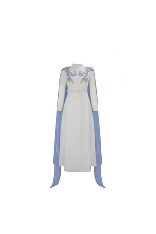 Senna Julıa Dress Mavi Mavi
