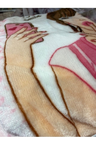 Sarar Gift Tek Kişilik Battaniye-1,90 Kg Battaniye Mevsimlik Pembe