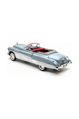 Motormax 1:18 1949 Buick Roadmaster Diecast Model Araba - Mavi - Metal Koleksiyon Araç Lisanslı