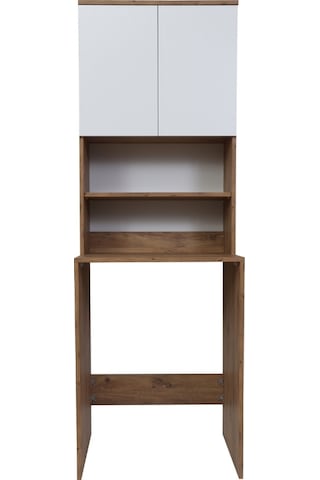 Çamaşır Makinesi Dolabı Beyaz/Atlantik Çam 193X67X62 Cm Beyaz - Atlantik Çam