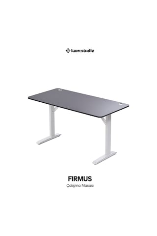 Firmus Dayanıklı Çalışma Masası - 180x80 - Antrasit
