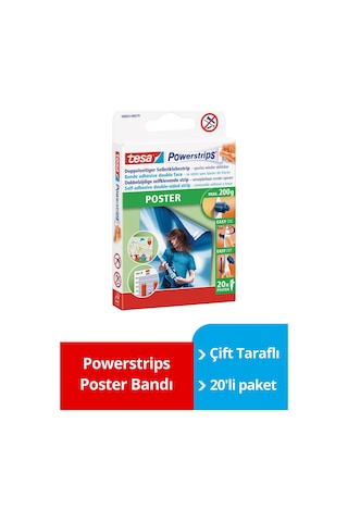 Tesa Powerstrips Poster Bandı