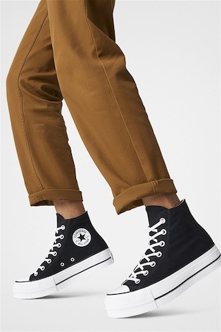 Converse Ctas Lift HI Kadın Günlük Spor Ayakkabı 560845CSIYAH Siyah
