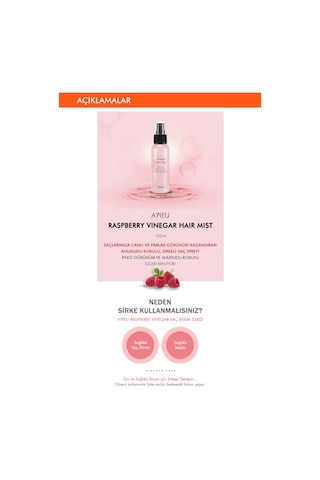 Missha Raspberry Vinegar Hair Mist 105 ML
