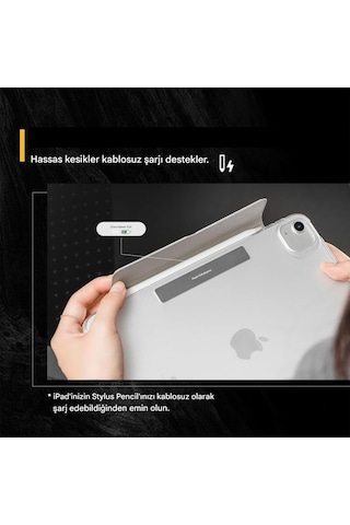 Apple Uyumlu iPad Pro 11 4/3/2/1. Nesil Kılıf Çift Parça Magnetik Multi Skinpro Case 2018-2022 Kılıf