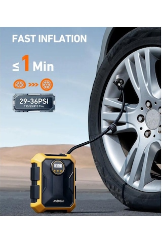 Astroai Otomatik Lastik Sisirme Pompasi Isikli 100psı Czk-3674