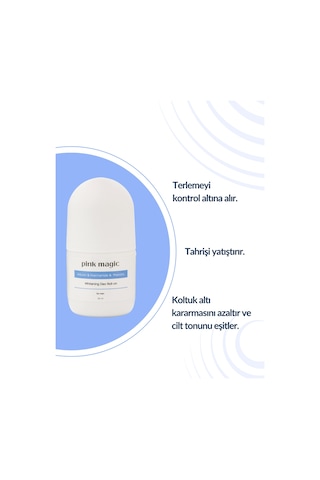 Ter Önleyici & Beyazlatıcı Erkek Deo Roll-on