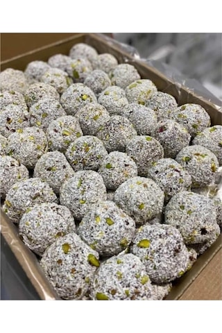 Antep Fıstıklı Hindistan Cevizli Truf Topları 1 Kg