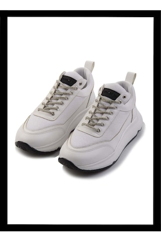 Bambi Beyaz Kadın Sneaker K01228205022 Beyaz