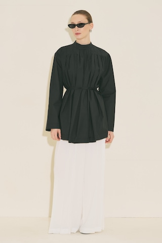 Manuka Pliseli Tunik Siyah Ss26tnk00004-01 Siyah