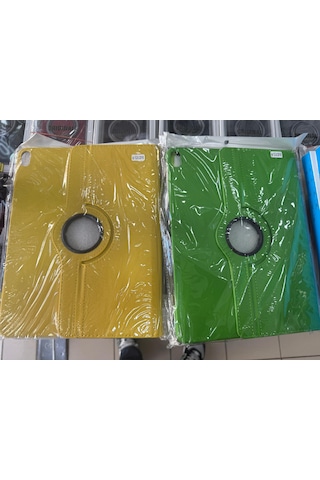 Apple Uyumlu iPad Air 13 Inç 2024 M2 Çip 360 Dönebilen Uyku Modlu Standlı Pu Deri Tablet Kapaklı Kılıf