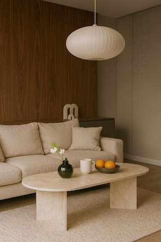 Sahra Model Modern Orta Sehpa 90x45x45 Cm Traverten
