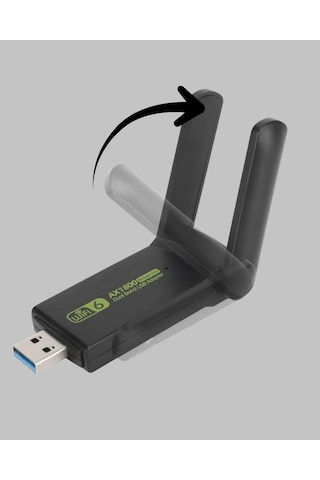 Mey İthalat Ultratekno Dual Band Wifi Adaptör 1200 Mbps, Usb 3.0, Çift Antenli, Geniş Kapsama Alanı Ve Yükse