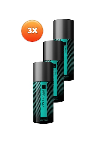 Full Speed Surfer Erkek Sprey Deodorant 150ml Üçlü Paket