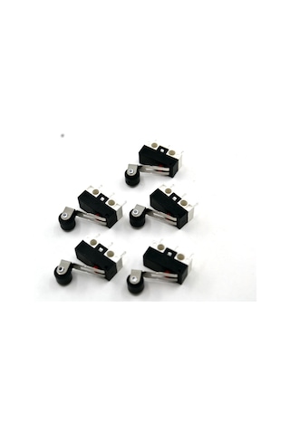 5 Adet Mini Micro Switch Makaralı Paletli Kw10 Z4p