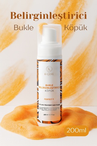 K K-care Cosmetics Bukle Belirginleştirici Köpük 200 ML