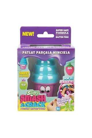 Slimy Patlat Pop-it 55 Gr - Mor Kase Dondurma Slime