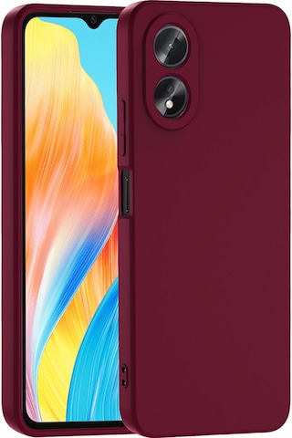 Oppo A38 Uyumlu Zore Mara Lansman Kapak-koyu Mor Koyu Mor