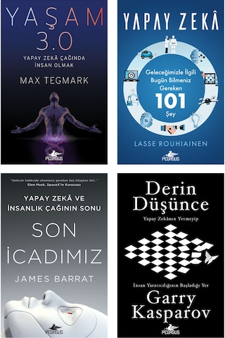 Yapay Zeka ve Insanlığın Geleceği 4 Kitap Set