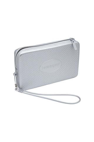 Havaianas Mini Bag Plus Cool Metalik Gümüş Plaj Çantası Gri