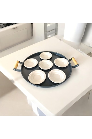 Çay Tabağı-bardak Altlığı-metal Krem Çay Tabağı-paslanmaz K Krem