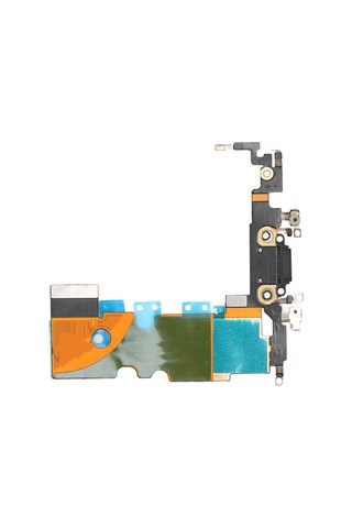 İphone Uyumlu 8 Şarj Portu Flex Kablosu Siyah Kaiyi