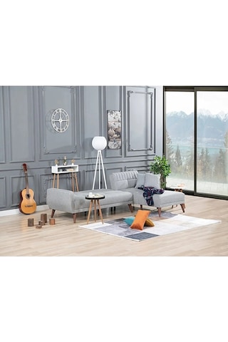 Beringen Köşe Koltuk - Gri