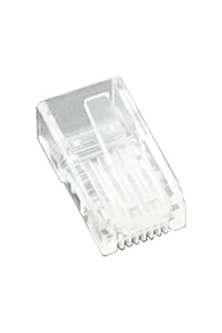 Canovate 25 Adet Bakır Konnektör Cat6A Utp Rj45 Plug Soket