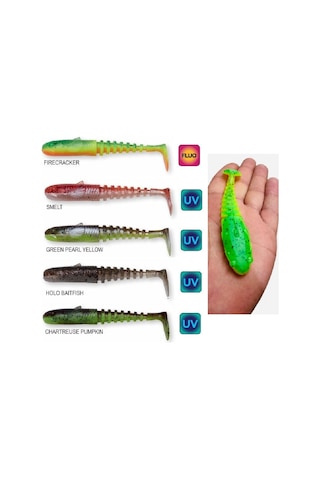 Savage Gear Gobster Shad 11.5cm 16gr Silikon Yapay Yem 5 Li Mix Set Savage Gear Gobster Shad 11.5cm 16gr Silikon Yapay Yem 5 Li Mix Set