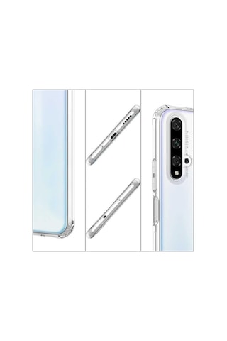Huawei Nova 5T Kılıf Zore Nitro Anti Shock Silikon Kılıf