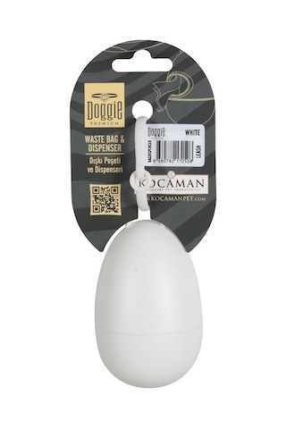 Doggie Dışkı Kabı ve Poşeti 15'li Beyaz
