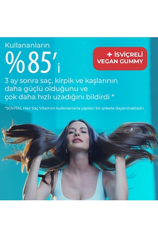 Sovital Hair Saç Vitamini 60 G