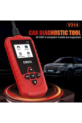 V314 Araba Obd Teşhis Cihazı Arıza Temizle Kod Okuyucu