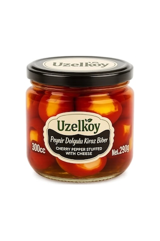Sosero Peynir Dolgulu Kiraz Biber Cam 290 G