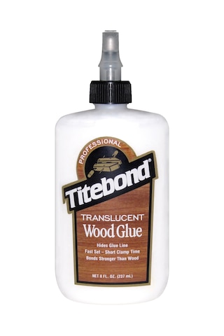 Titebond Translucent Wood Glue - 237 Ml Titebond Translucent Wood Glue - 237 Ml