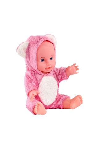 İnteraktif Sesli Ve Dokunma Sensörlü Baby Bear Oyuncak Bebek - 23 Cm 41238988
