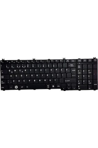 Toshiba Uyumlu Satellite L750, L750D Notebook Klavye Siyah Tr