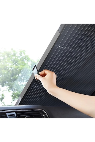 Ön Cam Oto Araba Suv Tır Sürgülü Güneşlik Ön Cam Güneşliği Sürgülü Yeni Nesil Metalize 70 X 150 1